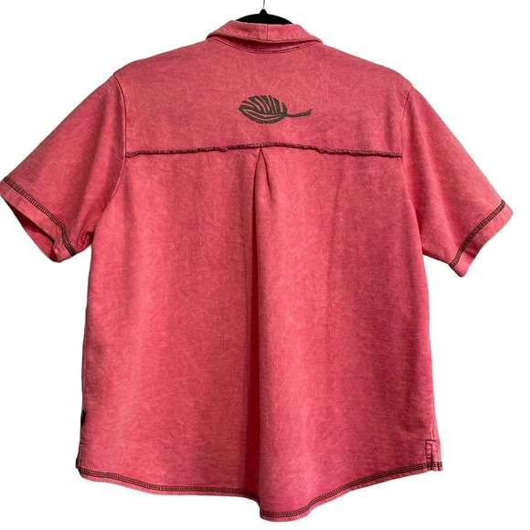 Produce Company Set Acid Wash Pink Tank Pants Jacket Outfit Art Wear Large - Picture 12 of 15